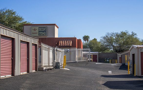 Affordable outside storage north tucson A Family Storage